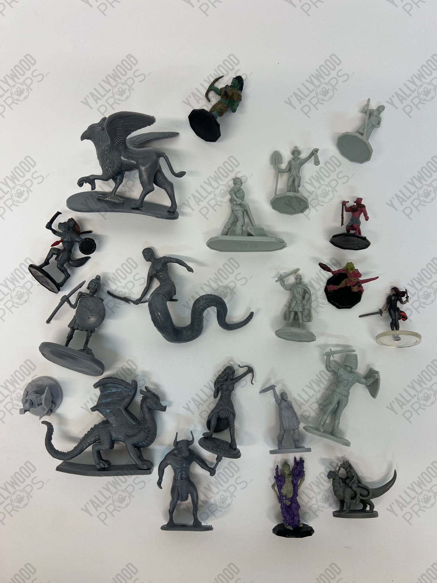 Stingray's D&D Game Set-up S5E9 Cobra Kai Movie Prop Y'allywood Props Figure Lot 2