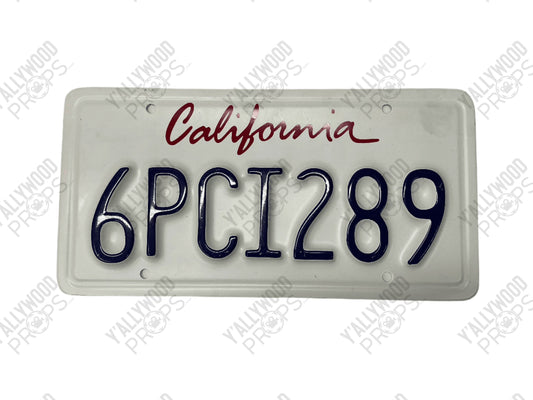 Moon's License Plates S1 Cobra Kai Movie Prop Y'allywood Props Front