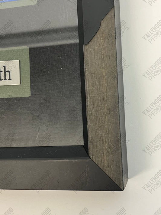 Will Smith Autograph Display, Men In Black MIB Autograph Y'allywood Props