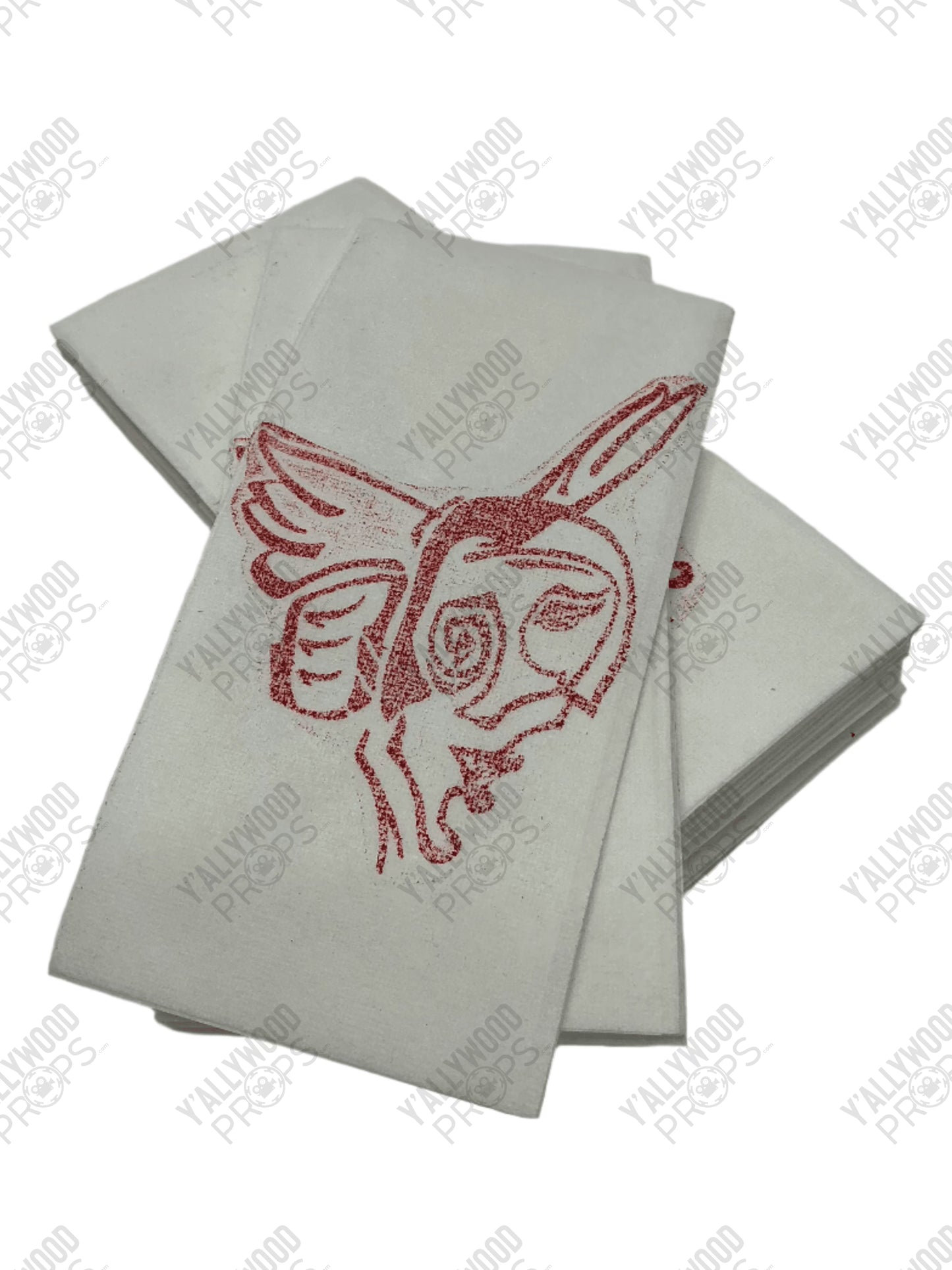 Sisterhood of Dada Napkins S3E6 Doom Patrol Movie Prop Y'allywood Props
