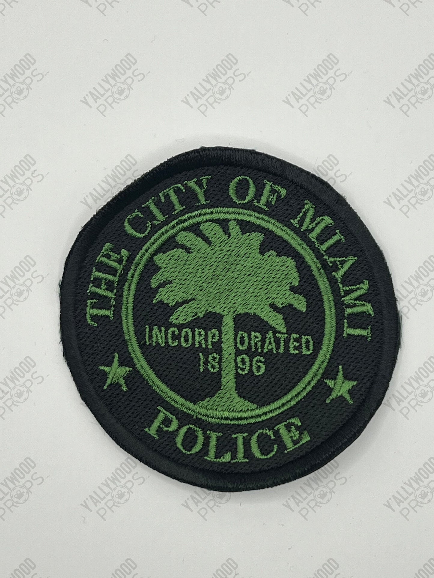 Ammo Miami Police Patches Bad Boys 4 Ride or Die Movie Prop Y'allywood Props Miami Police 3"