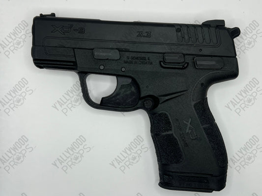 Production Used Prop Springfield XD-E 9mm Pistol Bad Boys 4 Ride or Die Movie Prop Y'allywood Props