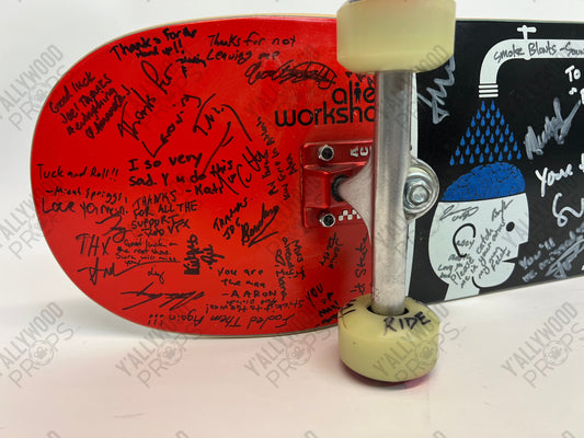 The First Lady (2022) Crew Autographed Skateboard Autograph Y'allywood Props