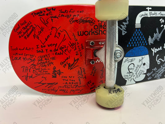 The First Lady (2022) Crew Autographed Skateboard Autograph Y'allywood Props