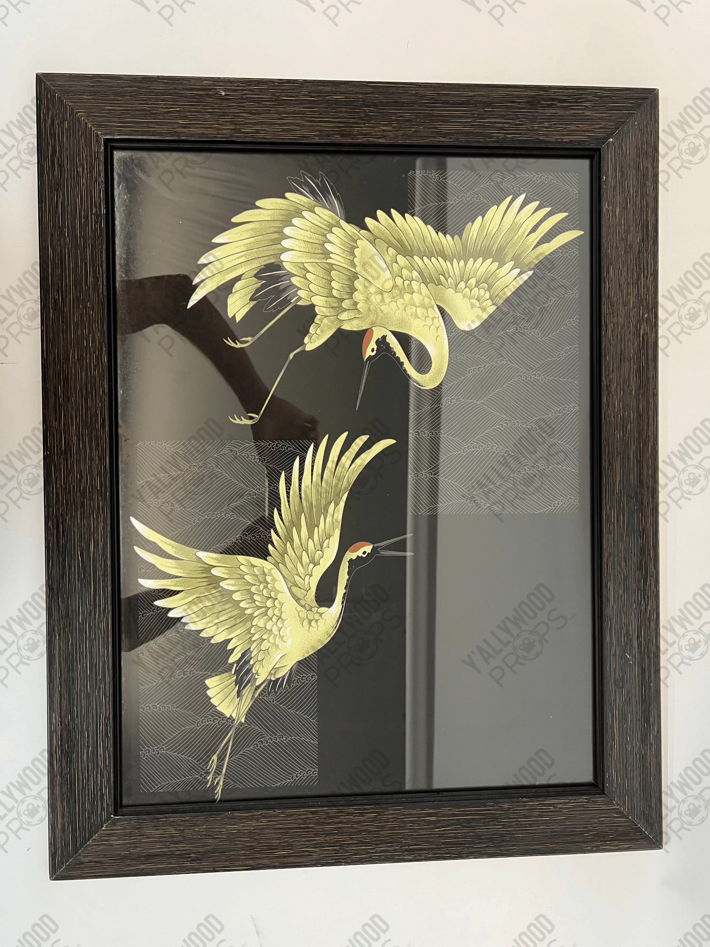 Crane Picture from LaRusso Home Dojo Cobra Kai Movie Prop Y'allywood Props Crane Picture A