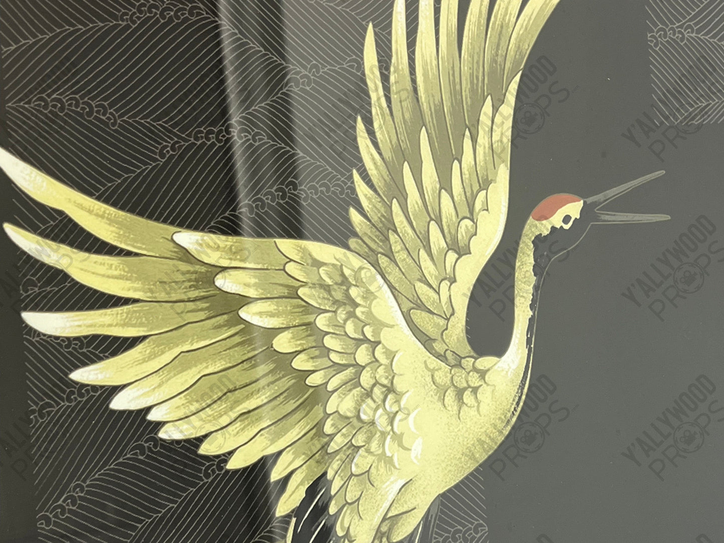 Crane Picture from LaRusso Home Dojo Cobra Kai Movie Prop Y'allywood Props