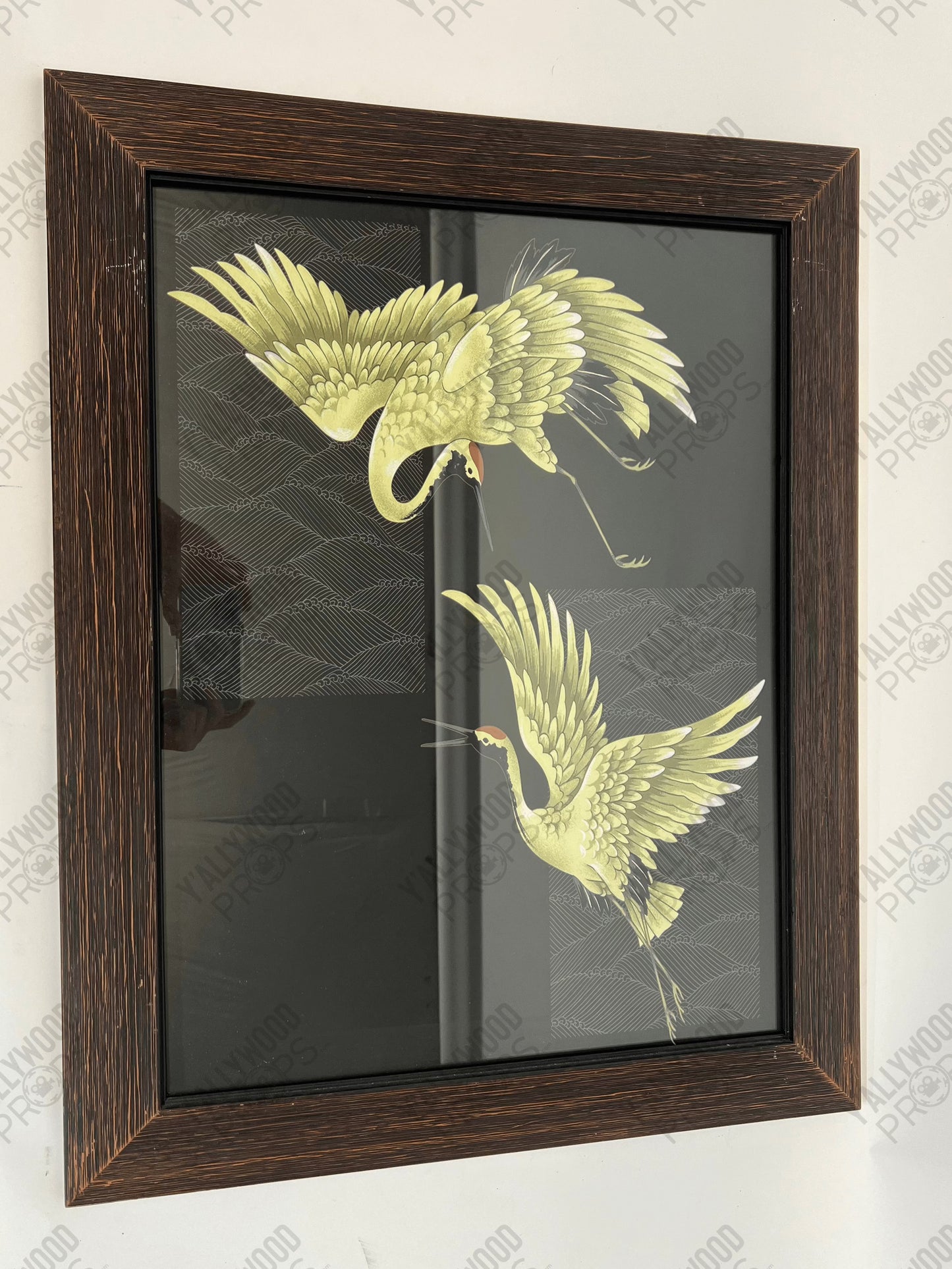 Crane Picture from LaRusso Home Dojo Cobra Kai Movie Prop Y'allywood Props Crane Picture B