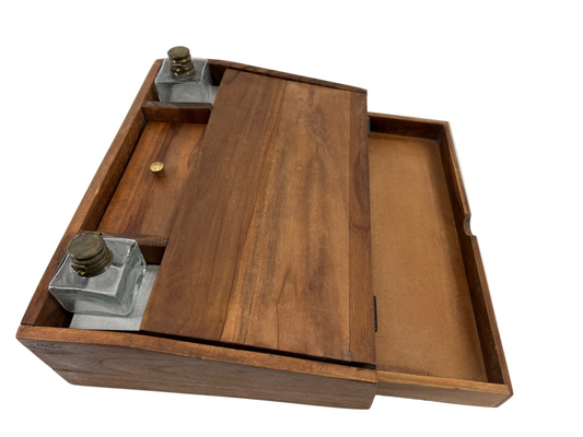 Antique Travel Writing Desk Killers of the Flower Moon (2023) Movie Prop Y'allywood Props