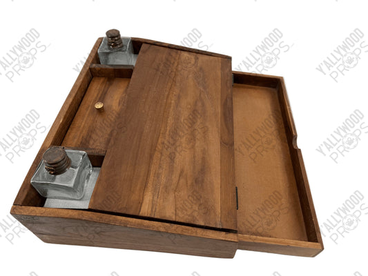 Antique Travel Writing Desk Killers of the Flower Moon (2023) Movie Prop Y'allywood Props