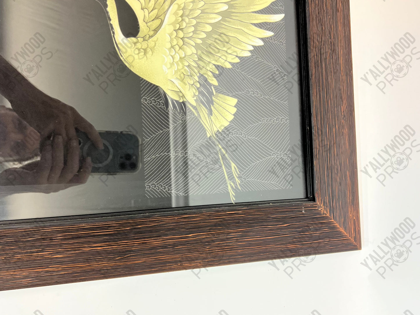Crane Picture from LaRusso Home Dojo Cobra Kai Movie Prop Y'allywood Props