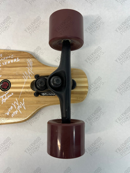 ME (2024 Apple +) Crew Autographed Skateboard Autograph Y'allywood Props