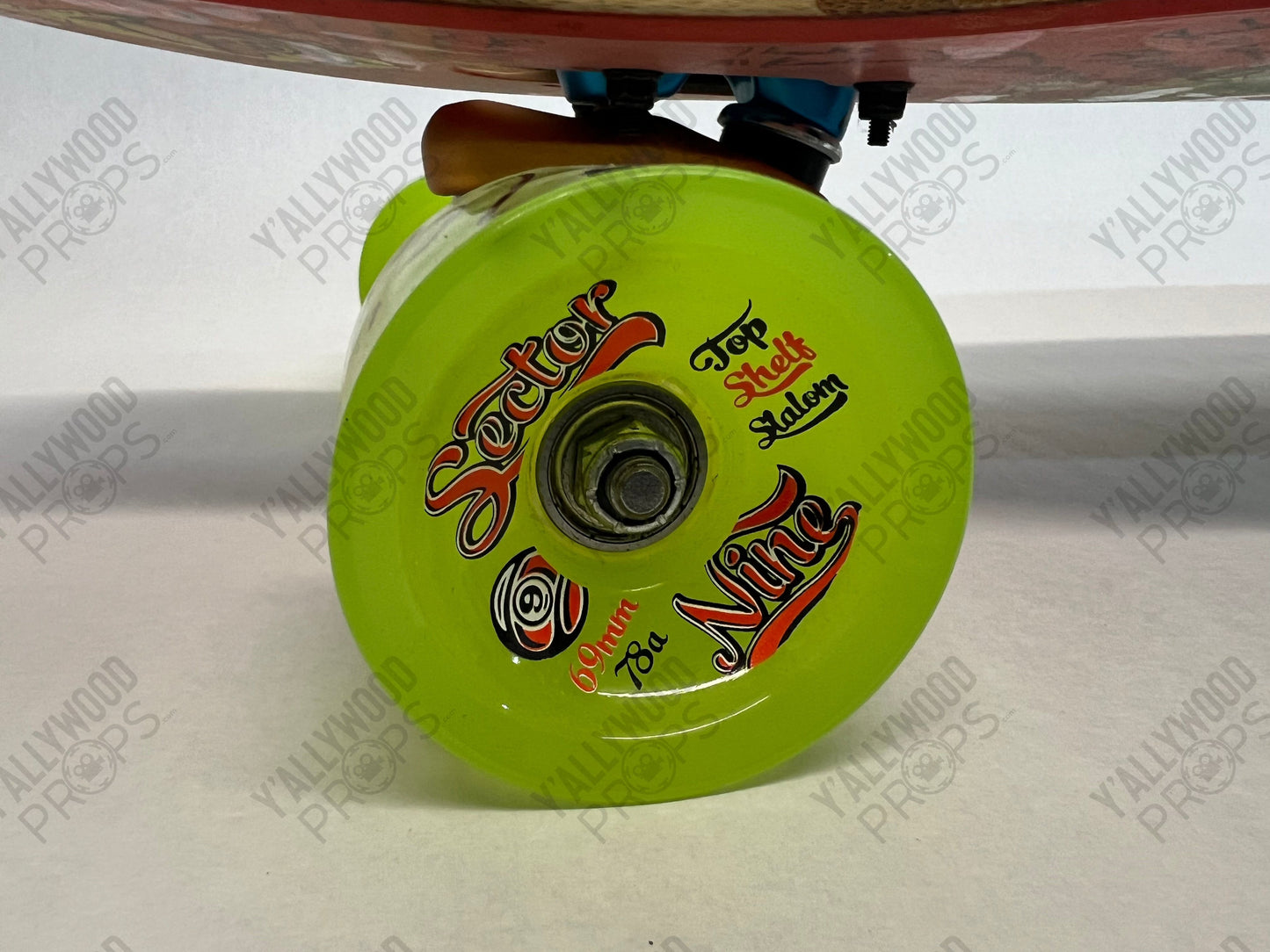 Insatiable Season 2 Cast & Crew Autographed Skateboard Autograph Y'allywood Props