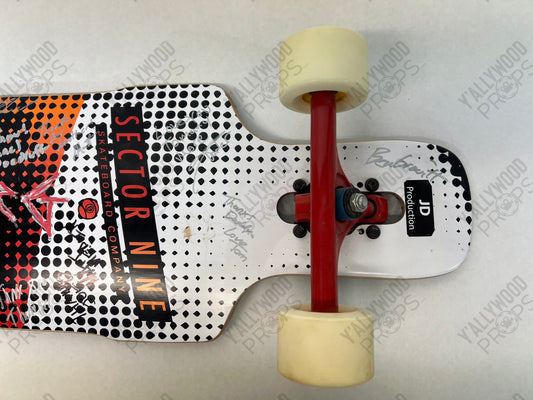 Brightburn (2019) Crew Autographed Skateboard Autograph Y'allywood Props