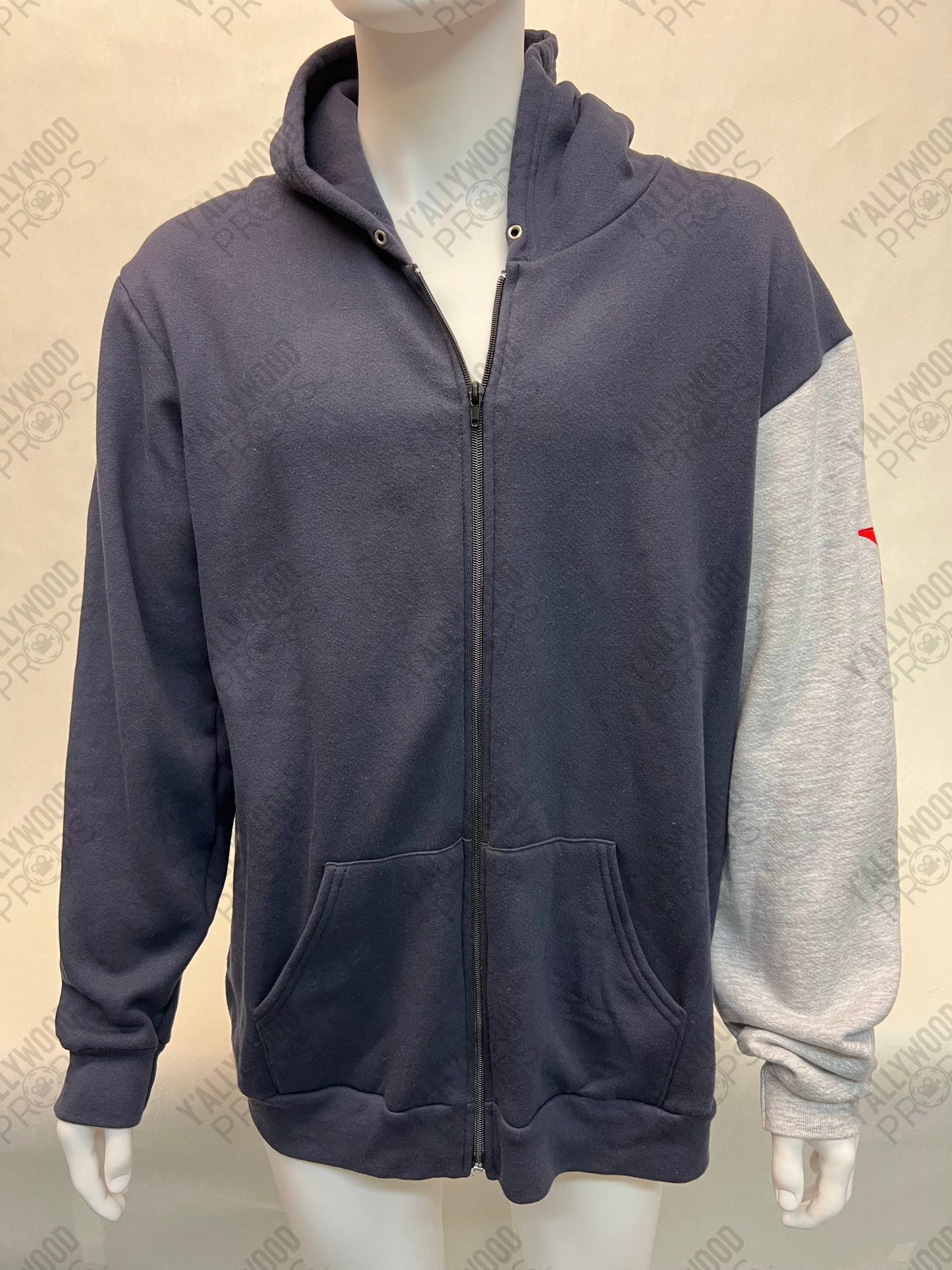 Captain America: The Winter Soldier Hoodie Sweatshirt Cast & Crew Gift 2XL Wardrobe Y'allywood Props