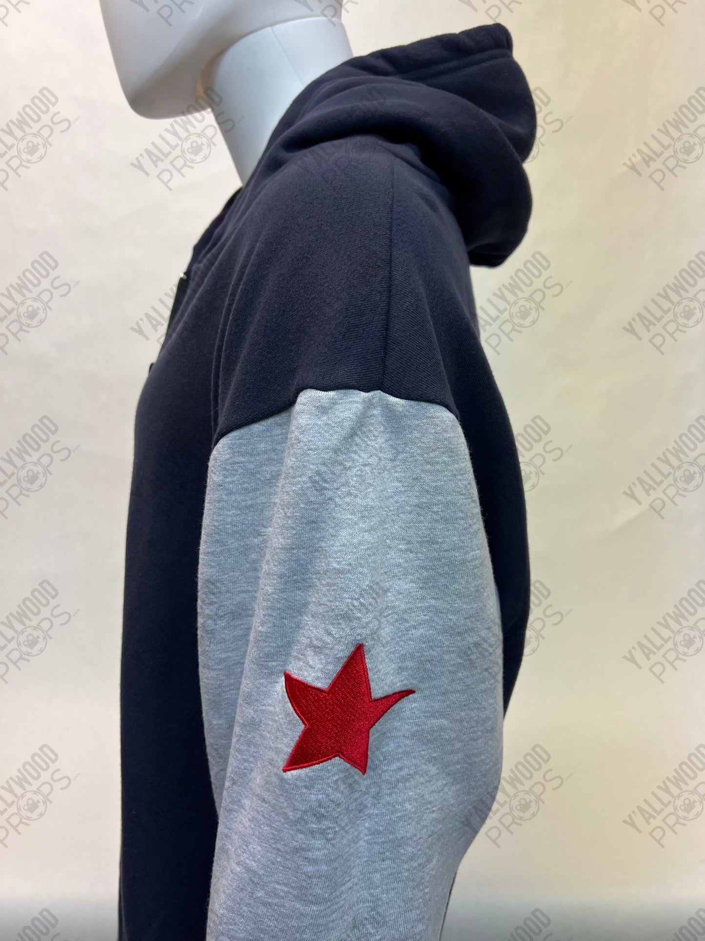 Captain America: The Winter Soldier Hoodie Sweatshirt Cast & Crew Gift 2XL Wardrobe Y'allywood Props