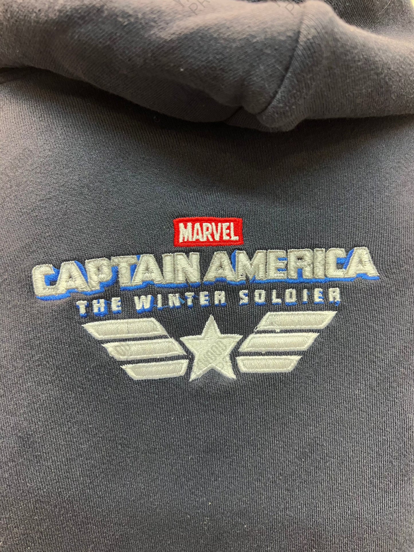 Captain America: The Winter Soldier Hoodie Sweatshirt Cast & Crew Gift 2XL Wardrobe Y'allywood Props