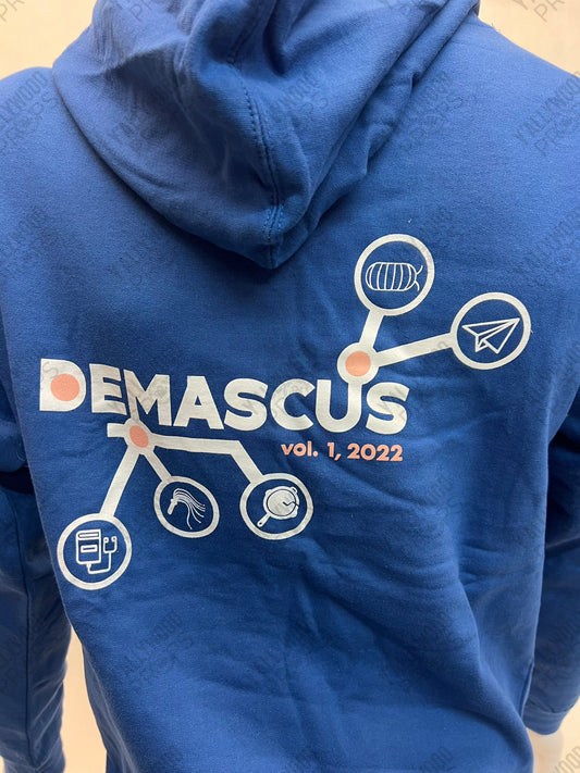 Demascus (2023) Hoodie Sweatshirt Cast & Crew Gift Medium Wardrobe Y'allywood Props