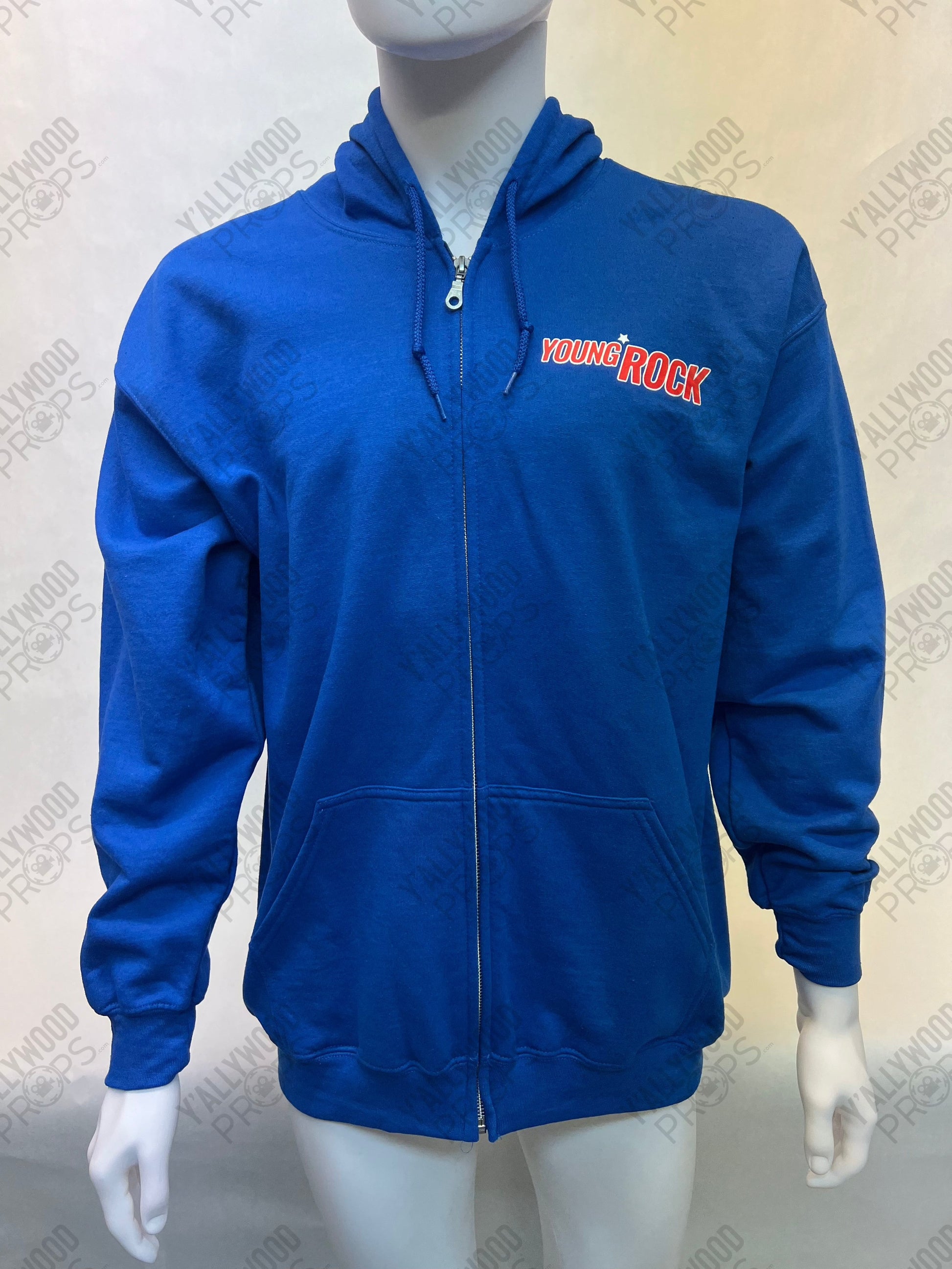 Young Rock (2021-2023) Hoodie Sweatshirt Cast & Crew Gift Large Wardrobe Y'allywood Props