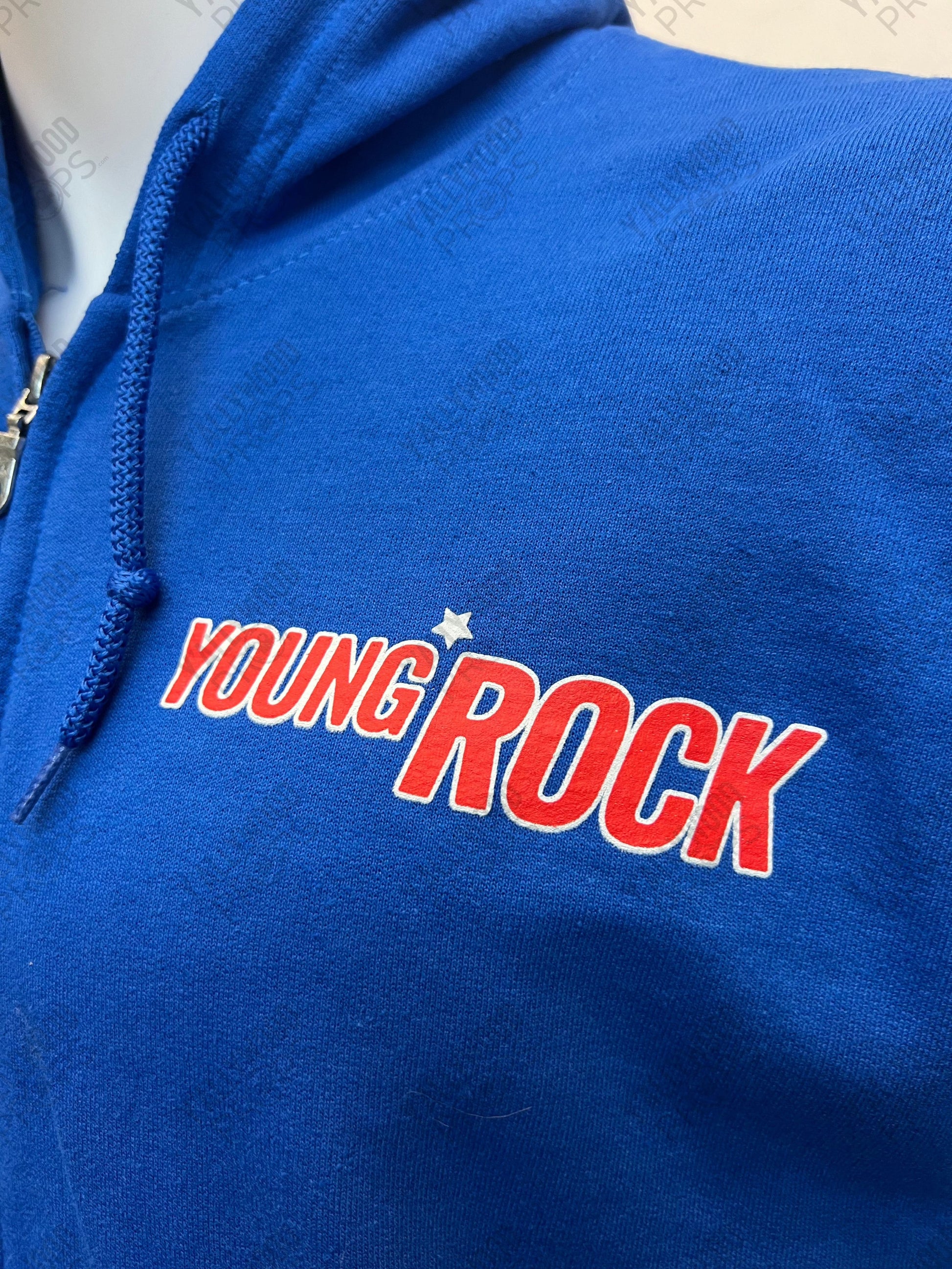 Young Rock (2021-2023) Hoodie Sweatshirt Cast & Crew Gift Large Wardrobe Y'allywood Props