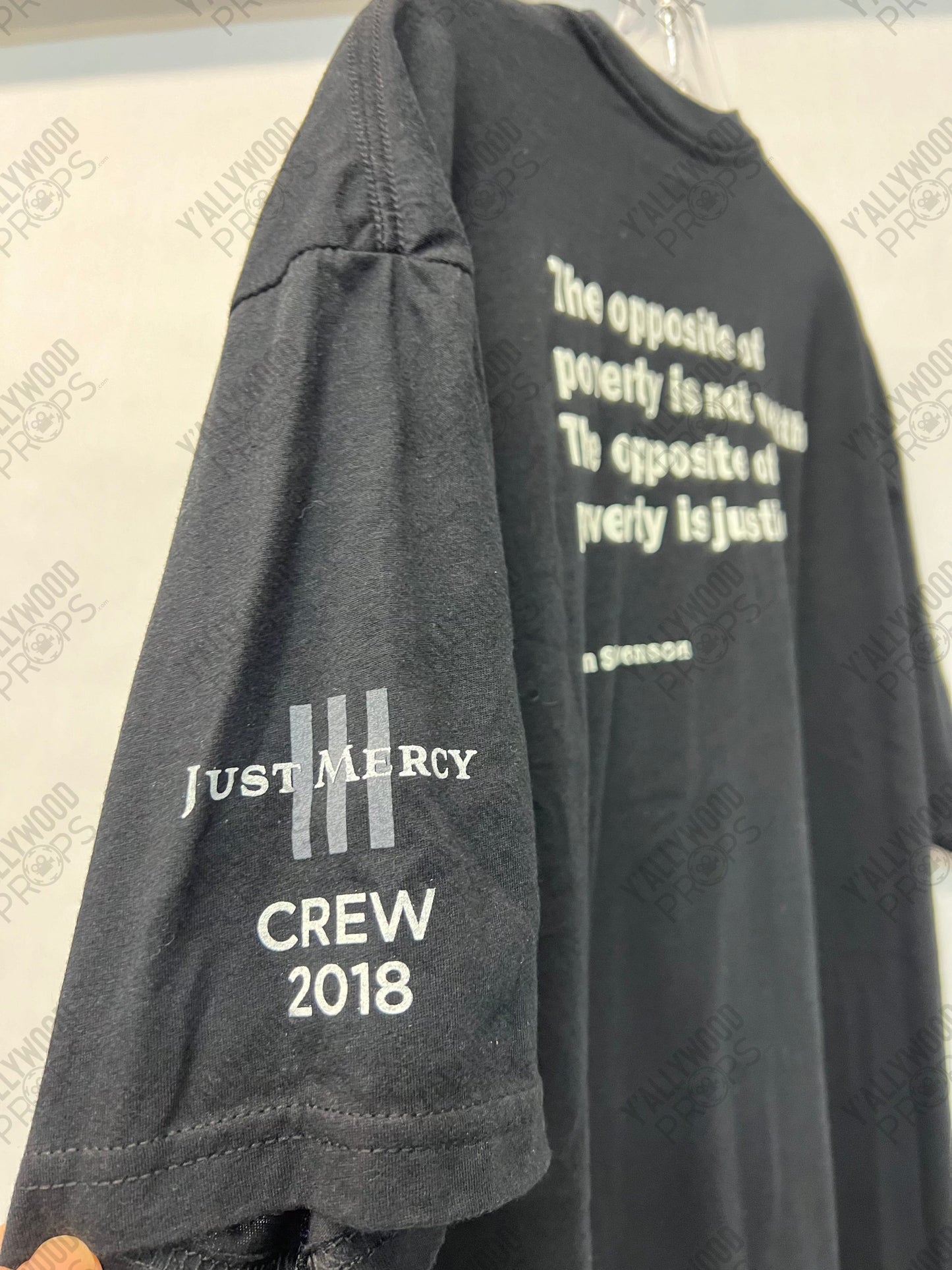 Just Mercy (2019) T-Shirt Cast & Crew Gift Wardrobe Y'allywood Props