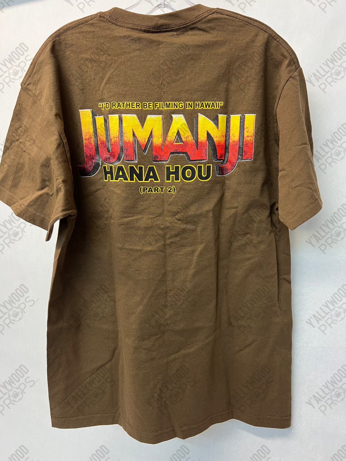Jumanji: The Next Level T-Shirt Cast & Crew Gift Wardrobe Y'allywood Props
