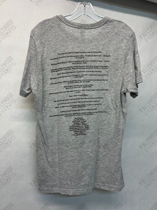 Godzilla: King of the Monsters (2019) T-Shirt Cast & Crew Gift Wardrobe Y'allywood Props