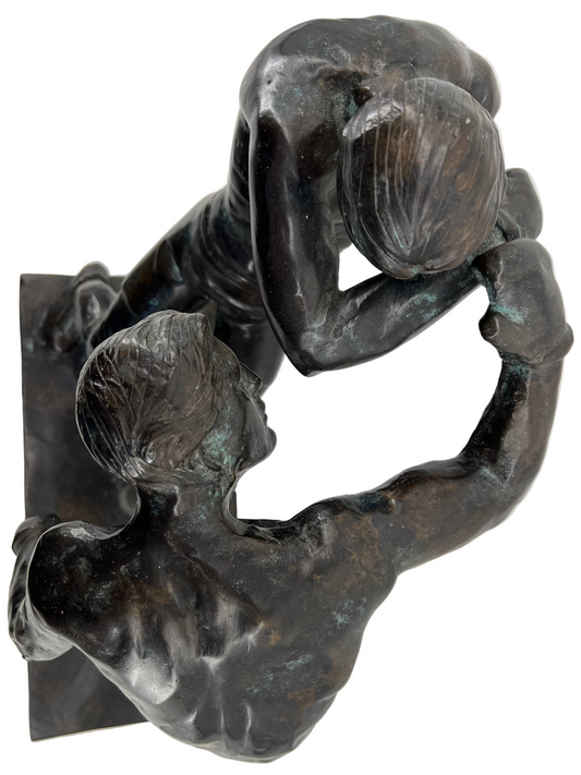 Jonathan Majors' Bronze Statue Creed III (2023) Movie Prop Y'allywood Props