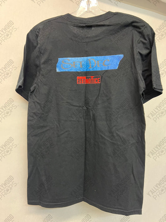 Red Notice (2021) T-Shirt Cast & Crew Gift Wardrobe Y'allywood Props