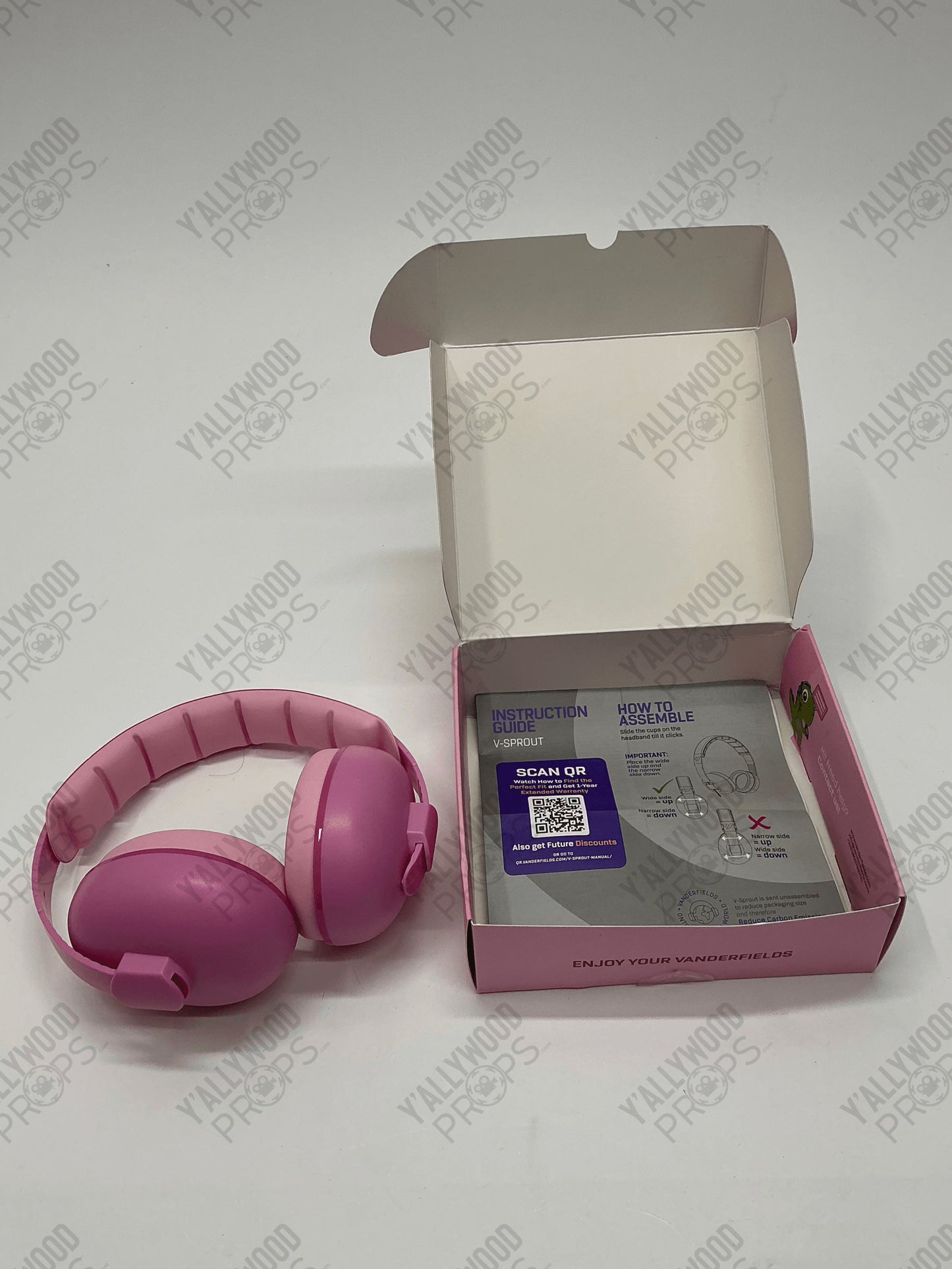 Baby Laura's Safety Earmuffs S6E14 Cobra Kai Movie Prop Y'allywood Props