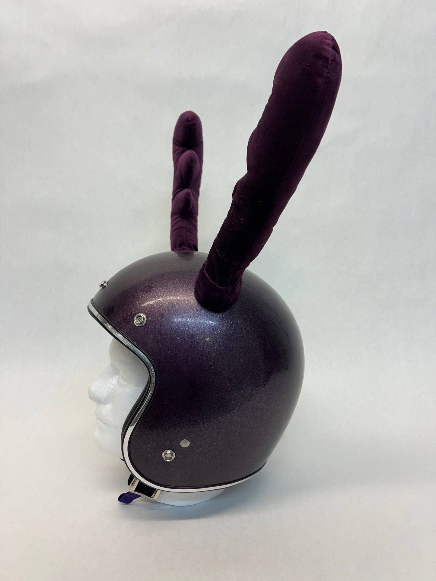 Moose's Stunt Motorcycle Helmet Harold and the Purple Crayon Memorabilia Y'allywood Props