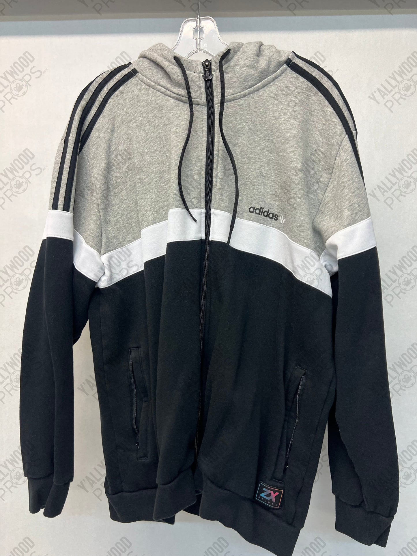 John Boyega, Fontaine Wardrobe They Cloned Tyrone (2023) Wardrobe Y'allywood Props Hoodie - Adidas XL