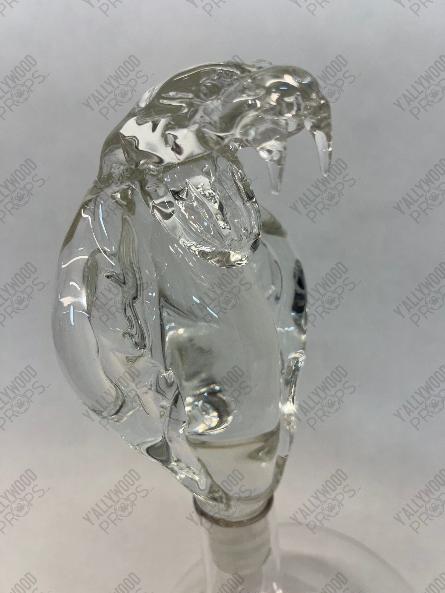 Silver's Glass Cobra Decanter S5E2 Cobra Kai Movie Prop Y'allywood Props