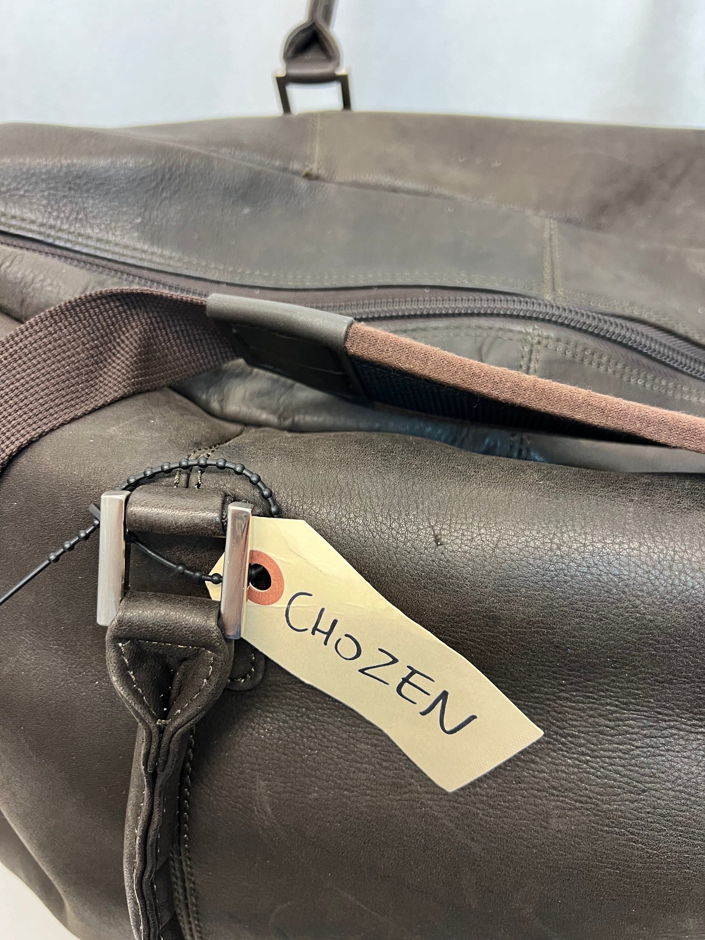 Chozen's Leather Bag S5E1 Cobra Kai Movie Prop Y'allywood Props