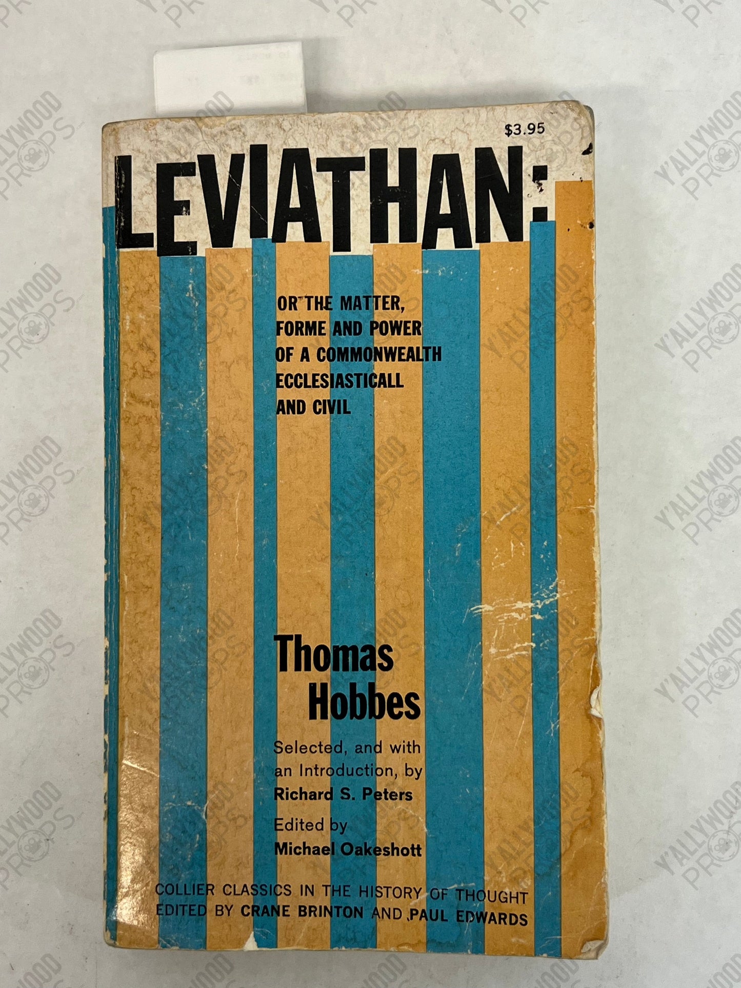 Terry Silver's Leviathan Book S4E7 Cobra Kai Movie Prop Y'allywood Props