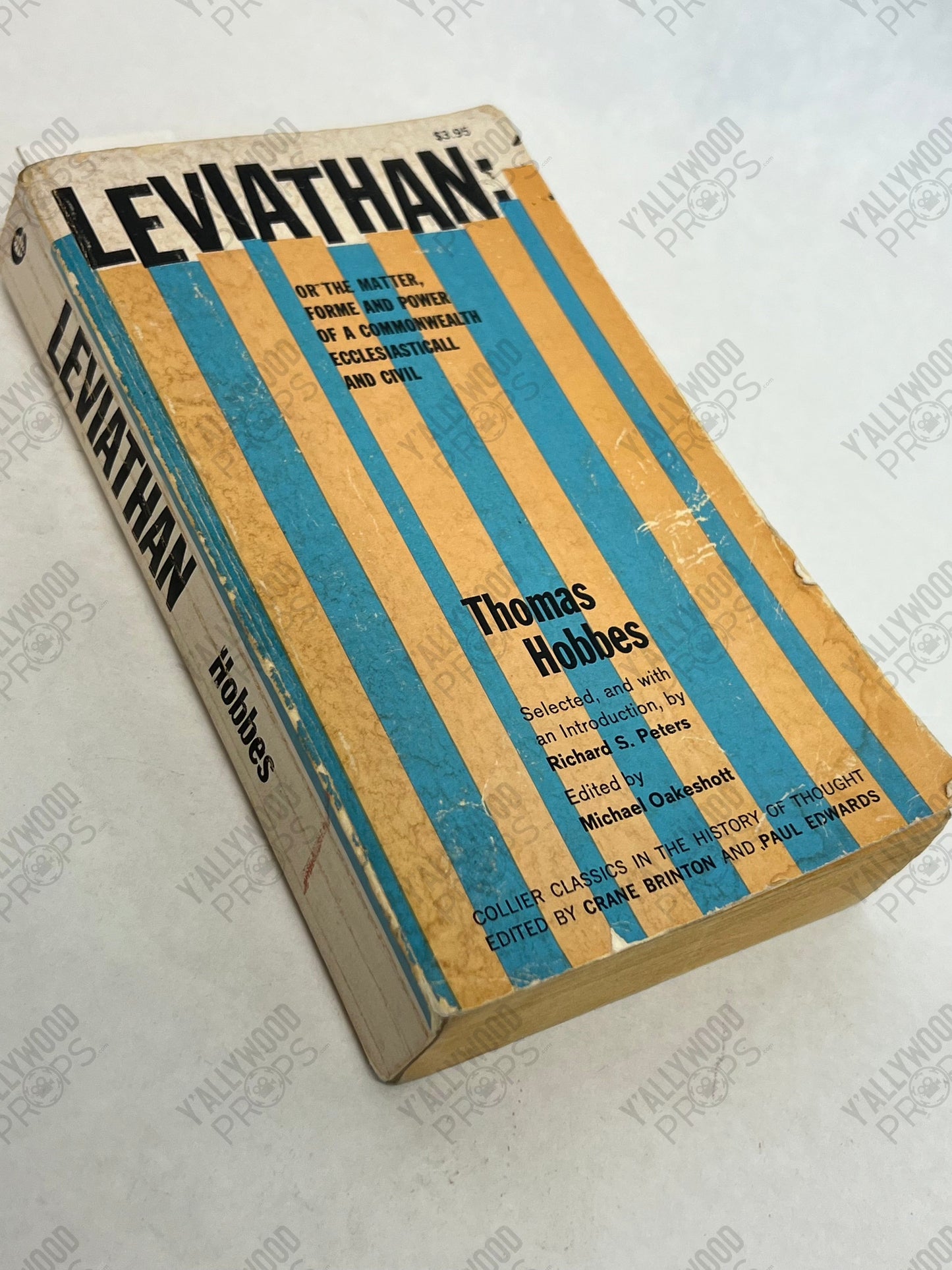 Terry Silver's Leviathan Book S4E7 Cobra Kai Movie Prop Y'allywood Props