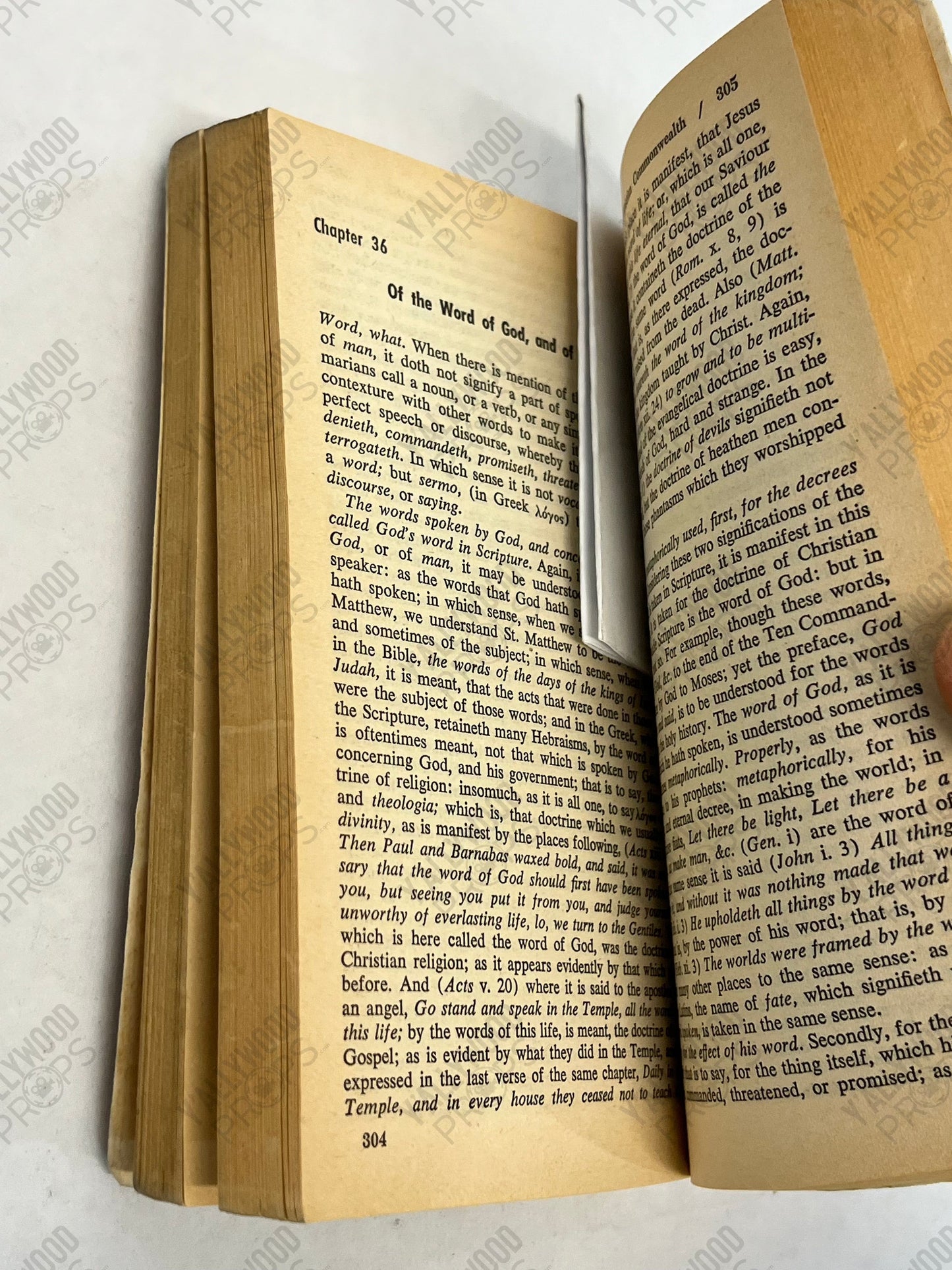 Terry Silver's Leviathan Book S4E7 Cobra Kai Movie Prop Y'allywood Props