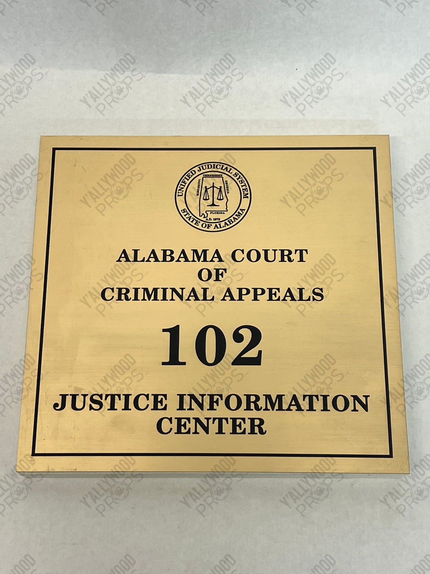 Alabama Court of Appeals Signs Just Mercy (2019) Movie Prop Y'allywood Props Justice Information Center