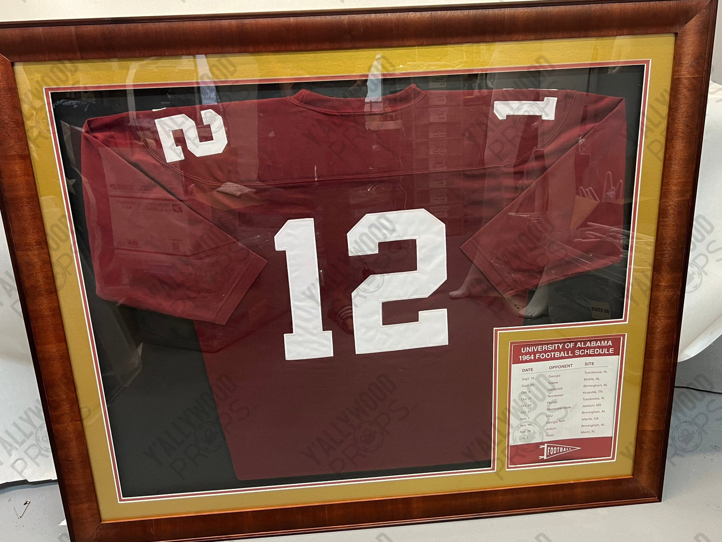 Tommy Chapman's Joe Namath University of Alabama Jersey Just Mercy (2019) Movie Prop Y'allywood Props