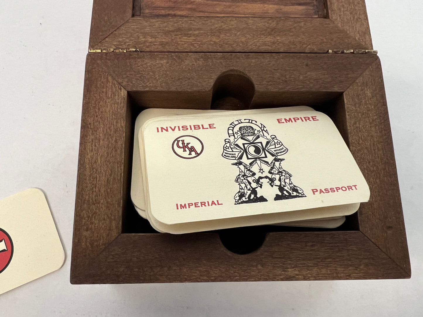 CP's Wooden Box The Best of Enemies (2019) Movie Prop Y'allywood Props