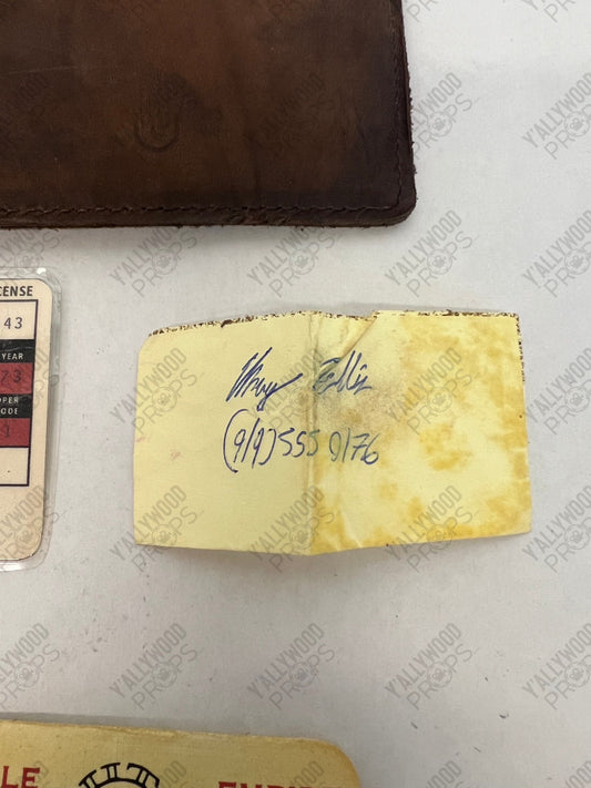 CP's Wallet, License & Imperial Passport The Best of Enemies (2019) Movie Prop Y'allywood Props