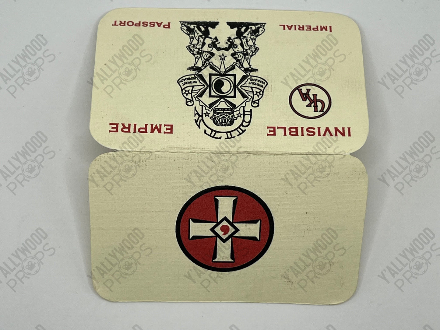 Invisible Empire Imperial Passport The Best of Enemies (2019) Movie Prop Y'allywood Props