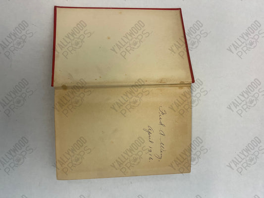 CP Ellis' Personal Book The Best of Enemies (2019) Movie Prop Y'allywood Props