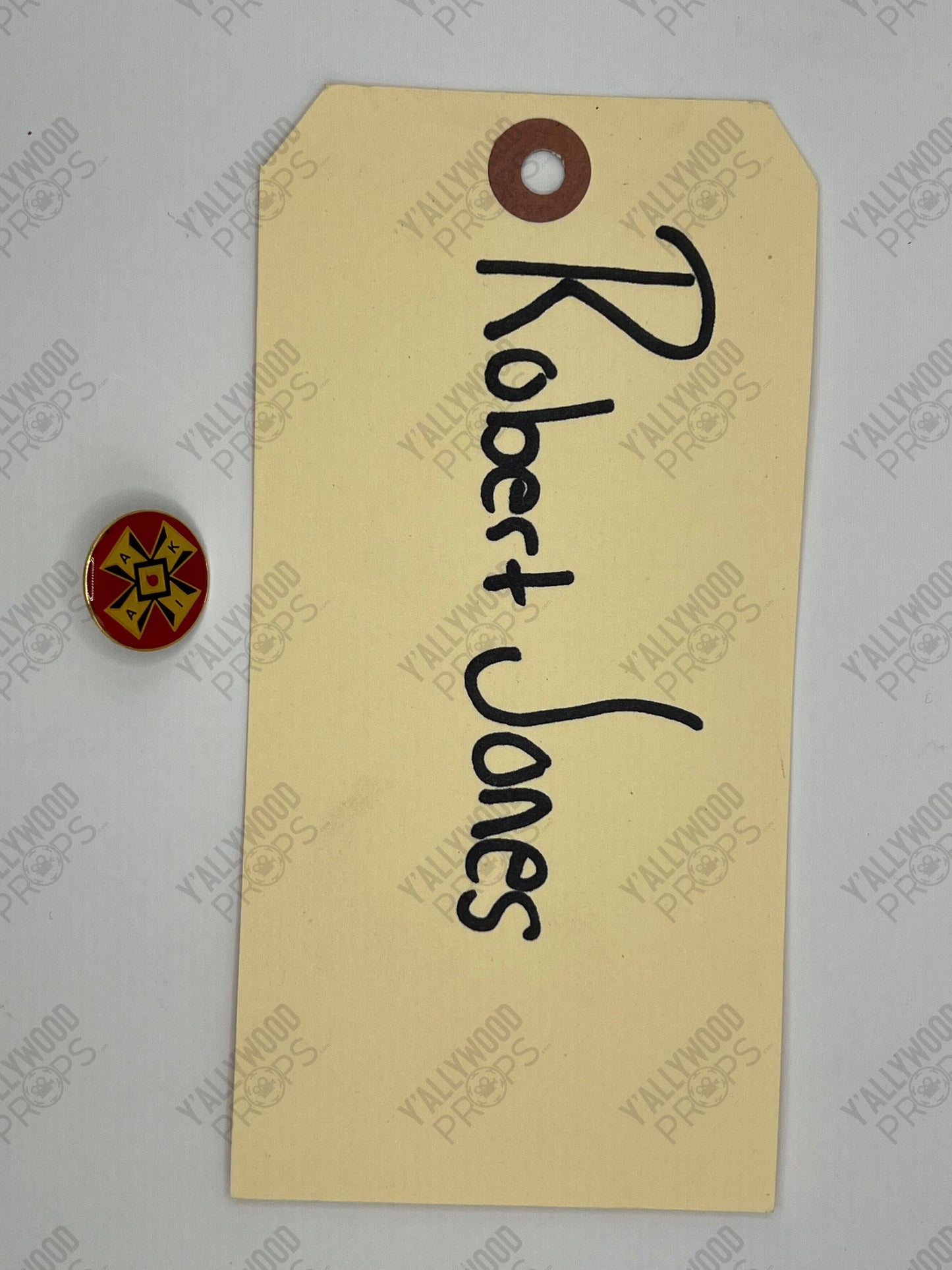 Robert Jones Invisible Empire Pin The Best of Enemies (2019) Movie Prop Y'allywood Props