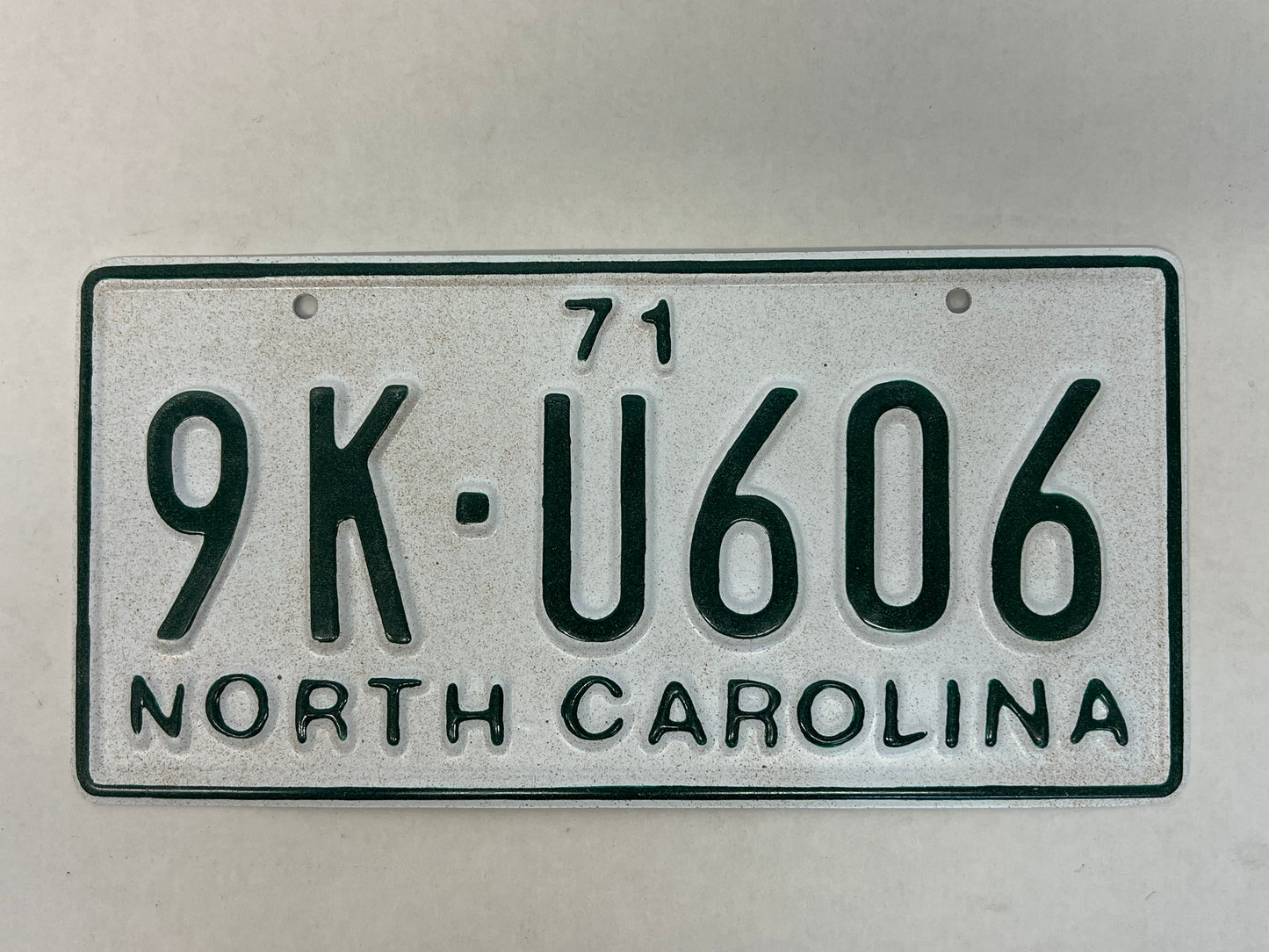 CP Ellis' License Plate The Best of Enemies (2019) Movie Prop Y'allywood Props
