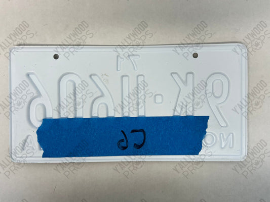 CP Ellis' License Plate The Best of Enemies (2019) Movie Prop Y'allywood Props