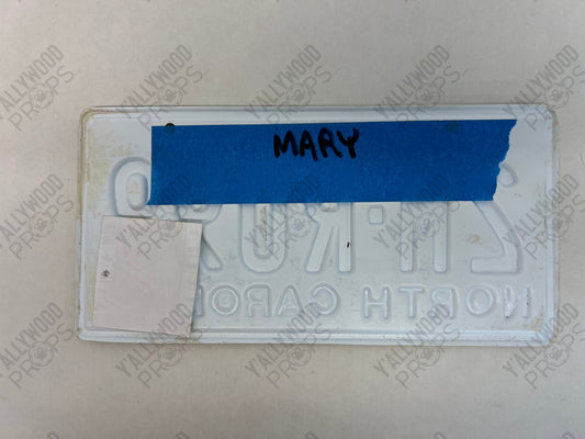 Anne Heche License Plate The Best of Enemies (2019) Movie Prop Y'allywood Props