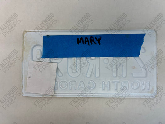 Anne Heche License Plate The Best of Enemies (2019) Movie Prop Y'allywood Props