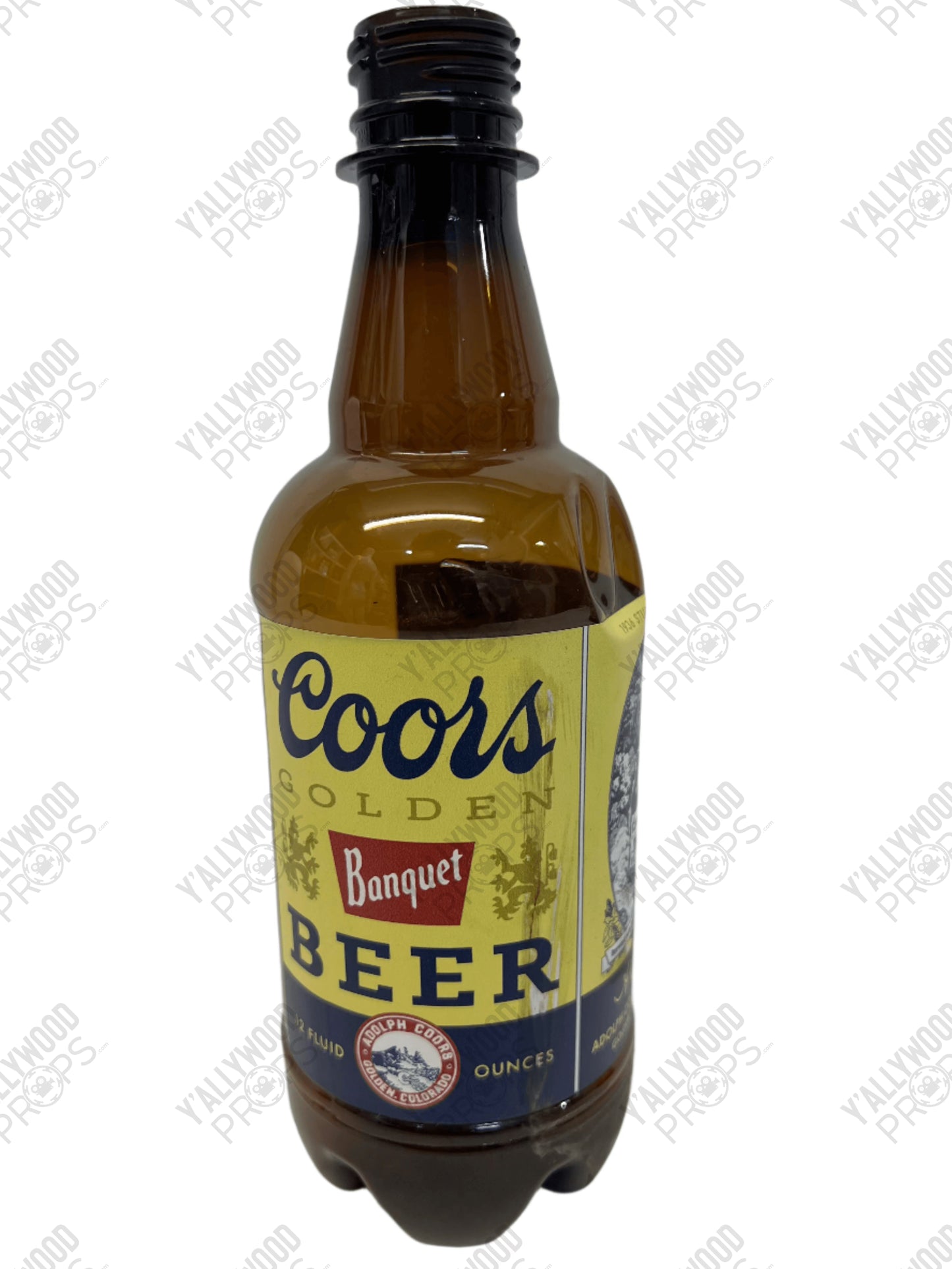 Coors Banquet Bottle S6E5 Cobra Kai Movie Prop Y'allywood Props Indent