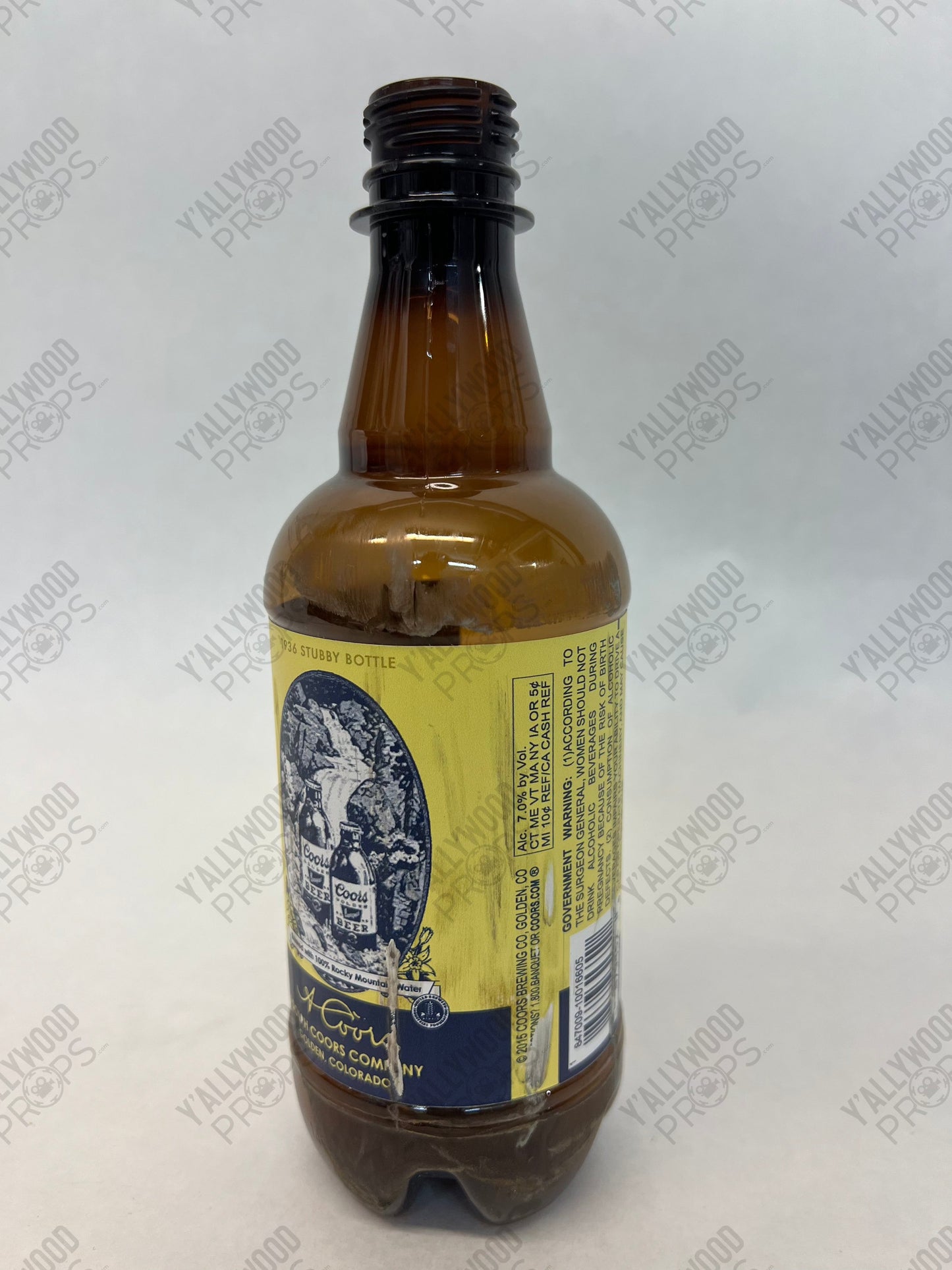 Coors Banquet Bottle S6E5 Cobra Kai Movie Prop Y'allywood Props No Indent