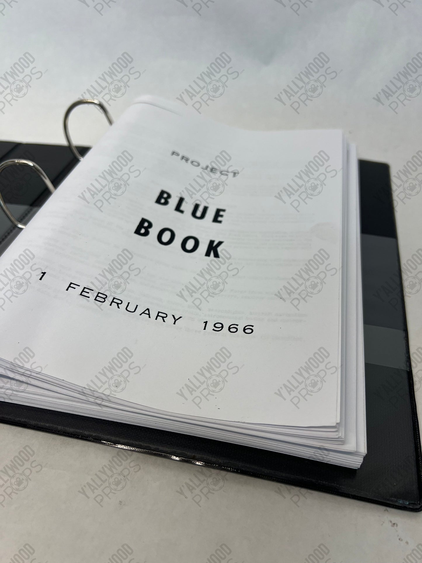 Life Foundation Report Binder Venom (2018) Movie Prop Y'allywood Props Project Blue Book